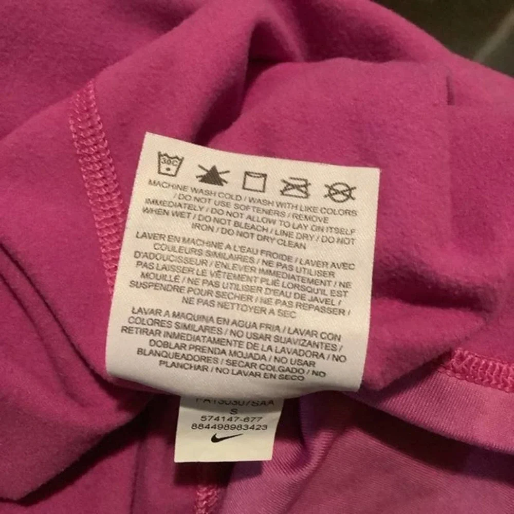 Nike Pro Dri-Fit Womens Long Sleeve Half Zip Running Performance Jacket Size S - Picture 10 of 12